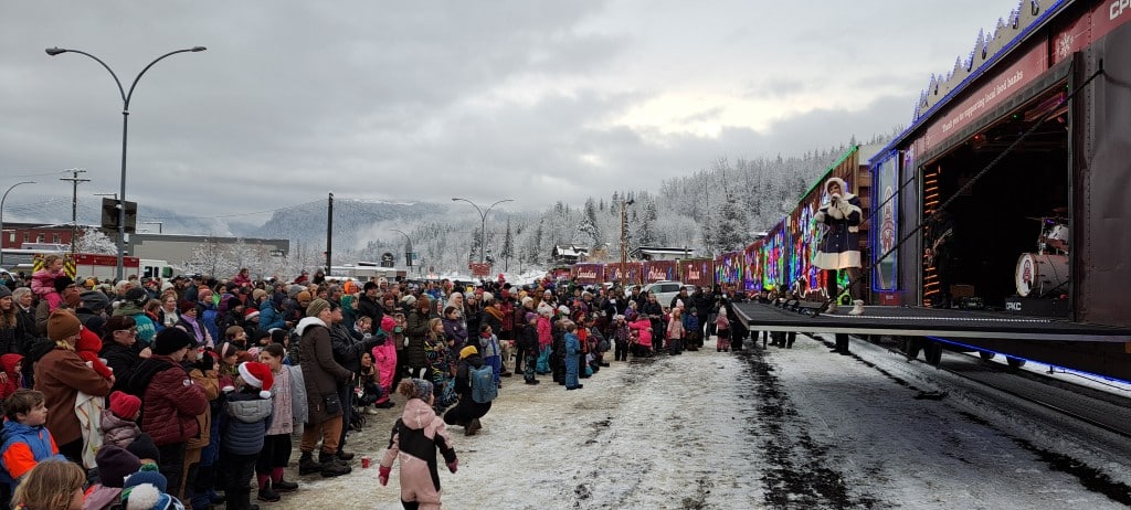2024 Holiday Train but in the daylight instead of night