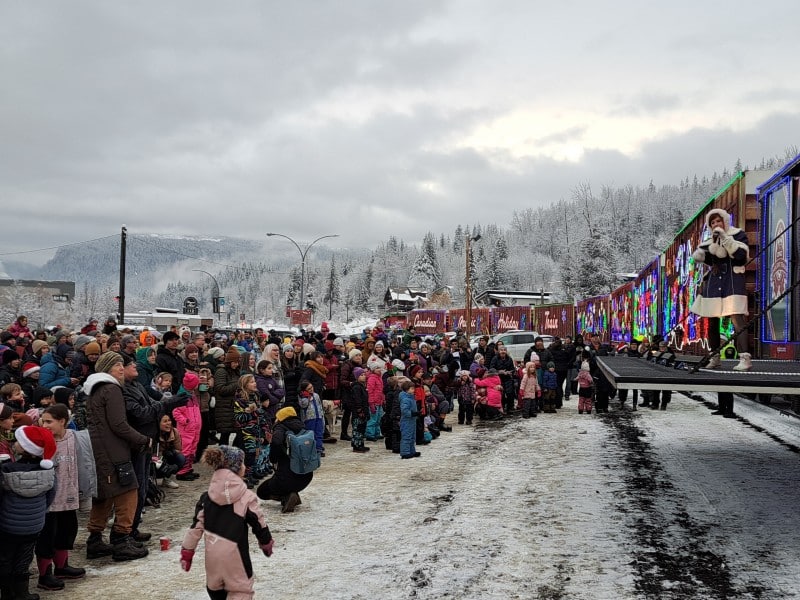 2024 Holiday Train but in the daylight instead of night