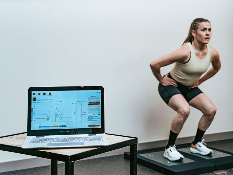 Force Plate Testing used for ski season.