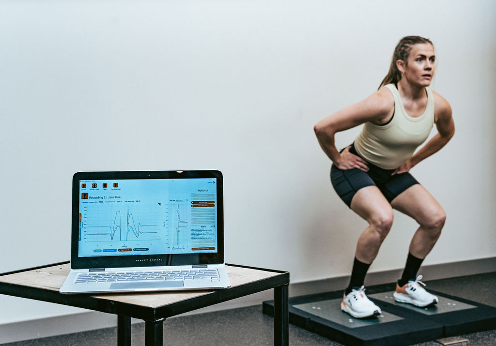 Force Plate Testing used for ski season.
