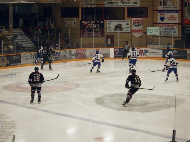 Revelstoke Grizzlies at the Revelstoke Forum